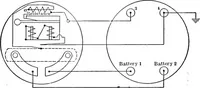 An illustration from Classroom lecture notes, automotive starting, lighting and ignition, with diagrams (1918)