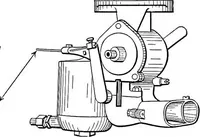 An illustration from Aviation engines, design - construction - operation and repair; a complete, practical treatise outlining clearly the elements of internal combustion engineering with special reference to the design, construction, operation and repair of airplane power plants; also the auxiliary engine systems, such as lubrication, carburetion, ignition and cooling. It includes complete instructions for engine repairing and systematic location of troubles, tool equipment and use of tools, also outlines the latest mechanical processes (1917)