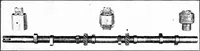 An illustration from Aviation engines, design - construction - operation and repair; a complete, practical treatise outlining clearly the elements of internal combustion engineering with special reference to the design, construction, operation and repair of airplane power plants; also the auxiliary engine systems, such as lubrication, carburetion, ignition and cooling. It includes complete instructions for engine repairing and systematic location of troubles, tool equipment and use of tools, also outlines the latest mechanical processes (1917)