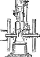An illustration from Aviation engines, design - construction - operation and repair; a complete, practical treatise outlining clearly the elements of internal combustion engineering with special reference to the design, construction, operation and repair of airplane power plants; also the auxiliary engine systems, such as lubrication, carburetion, ignition and cooling. It includes complete instructions for engine repairing and systematic location of troubles, tool equipment and use of tools, also outlines the latest mechanical processes (1917)