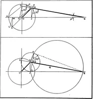 An illustration from Elements of graphic dynamics; an elementary textbook for students of mechanics and engineering (1919)