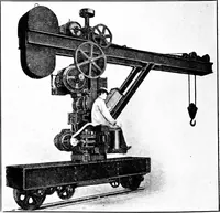 An illustration from Material handling cyclopedia; a reference book covering definitions, descriptions, illustrations and methods of use of material handling machines employed in industry (1921)