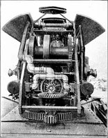 An illustration from Material handling cyclopedia; a reference book covering definitions, descriptions, illustrations and methods of use of material handling machines employed in industry (1921)