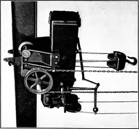 An illustration from Material handling cyclopedia; a reference book covering definitions, descriptions, illustrations and methods of use of material handling machines employed in industry (1921)