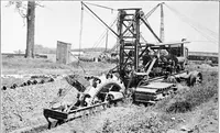 An illustration from Material handling cyclopedia; a reference book covering definitions, descriptions, illustrations and methods of use of material handling machines employed in industry (1921)