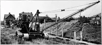 An illustration from Material handling cyclopedia; a reference book covering definitions, descriptions, illustrations and methods of use of material handling machines employed in industry (1921)