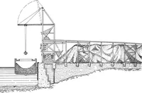 An illustration from Material handling cyclopedia; a reference book covering definitions, descriptions, illustrations and methods of use of material handling machines employed in industry (1921)
