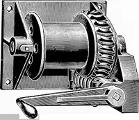 An illustration from Material handling cyclopedia; a reference book covering definitions, descriptions, illustrations and methods of use of material handling machines employed in industry (1921)