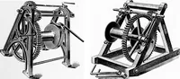 An illustration from Material handling cyclopedia; a reference book covering definitions, descriptions, illustrations and methods of use of material handling machines employed in industry (1921)