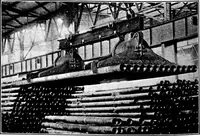 An illustration from Material handling cyclopedia; a reference book covering definitions, descriptions, illustrations and methods of use of material handling machines employed in industry (1921)