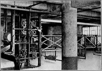 An illustration from Material handling cyclopedia; a reference book covering definitions, descriptions, illustrations and methods of use of material handling machines employed in industry (1921)