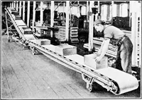 An illustration from Material handling cyclopedia; a reference book covering definitions, descriptions, illustrations and methods of use of material handling machines employed in industry (1921)