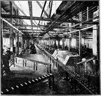An illustration from Material handling cyclopedia; a reference book covering definitions, descriptions, illustrations and methods of use of material handling machines employed in industry (1921)