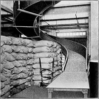 An illustration from Material handling cyclopedia; a reference book covering definitions, descriptions, illustrations and methods of use of material handling machines employed in industry (1921)