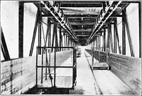An illustration from Material handling cyclopedia; a reference book covering definitions, descriptions, illustrations and methods of use of material handling machines employed in industry (1921)