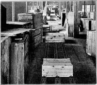 An illustration from Material handling cyclopedia; a reference book covering definitions, descriptions, illustrations and methods of use of material handling machines employed in industry (1921)
