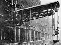 An illustration from Material handling cyclopedia; a reference book covering definitions, descriptions, illustrations and methods of use of material handling machines employed in industry (1921)