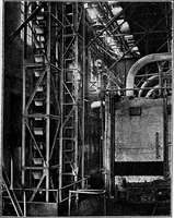 An illustration from Material handling cyclopedia; a reference book covering definitions, descriptions, illustrations and methods of use of material handling machines employed in industry (1921)