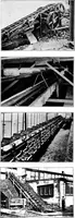 An illustration from Material handling cyclopedia; a reference book covering definitions, descriptions, illustrations and methods of use of material handling machines employed in industry (1921)