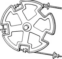 An illustration from Material handling cyclopedia; a reference book covering definitions, descriptions, illustrations and methods of use of material handling machines employed in industry (1921)