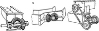 An illustration from Material handling cyclopedia; a reference book covering definitions, descriptions, illustrations and methods of use of material handling machines employed in industry (1921)