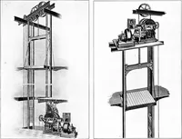 An illustration from Material handling cyclopedia; a reference book covering definitions, descriptions, illustrations and methods of use of material handling machines employed in industry (1921)