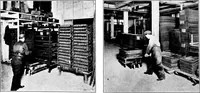 An illustration from Material handling cyclopedia; a reference book covering definitions, descriptions, illustrations and methods of use of material handling machines employed in industry (1921)