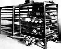 An illustration from Material handling cyclopedia; a reference book covering definitions, descriptions, illustrations and methods of use of material handling machines employed in industry (1921)
