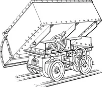 An illustration from Material handling cyclopedia; a reference book covering definitions, descriptions, illustrations and methods of use of material handling machines employed in industry (1921)