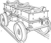 An illustration from Material handling cyclopedia; a reference book covering definitions, descriptions, illustrations and methods of use of material handling machines employed in industry (1921)