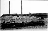 An illustration from Material handling cyclopedia; a reference book covering definitions, descriptions, illustrations and methods of use of material handling machines employed in industry (1921)