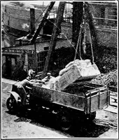 An illustration from Material handling cyclopedia; a reference book covering definitions, descriptions, illustrations and methods of use of material handling machines employed in industry (1921)
