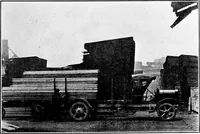 An illustration from Material handling cyclopedia; a reference book covering definitions, descriptions, illustrations and methods of use of material handling machines employed in industry (1921)