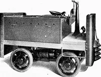 An illustration from Material handling cyclopedia; a reference book covering definitions, descriptions, illustrations and methods of use of material handling machines employed in industry (1921)