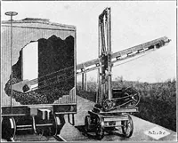 An illustration from Material handling cyclopedia; a reference book covering definitions, descriptions, illustrations and methods of use of material handling machines employed in industry (1921)