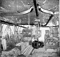An illustration from Material handling cyclopedia; a reference book covering definitions, descriptions, illustrations and methods of use of material handling machines employed in industry (1921)