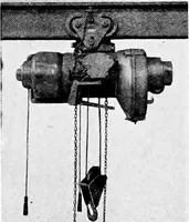 An illustration from Material handling cyclopedia; a reference book covering definitions, descriptions, illustrations and methods of use of material handling machines employed in industry (1921)