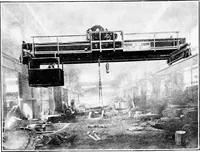 An illustration from Material handling cyclopedia; a reference book covering definitions, descriptions, illustrations and methods of use of material handling machines employed in industry (1921)