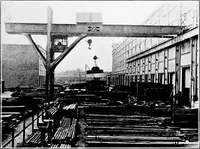 An illustration from Material handling cyclopedia; a reference book covering definitions, descriptions, illustrations and methods of use of material handling machines employed in industry (1921)