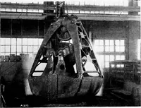An illustration from Material handling cyclopedia; a reference book covering definitions, descriptions, illustrations and methods of use of material handling machines employed in industry (1921)