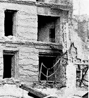 An illustration from The San Francisco earthquake and fire; a brief history of the disaster; a presentation of facts and resulting phenomena, with special reference to the efficiency of building materials, lessons of the disaster (1906)
