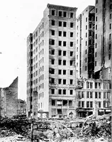 An illustration from The San Francisco earthquake and fire; a brief history of the disaster; a presentation of facts and resulting phenomena, with special reference to the efficiency of building materials, lessons of the disaster (1906)