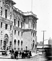 An illustration from The San Francisco earthquake and fire; a brief history of the disaster; a presentation of facts and resulting phenomena, with special reference to the efficiency of building materials, lessons of the disaster (1906)