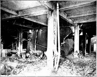 An illustration from The San Francisco earthquake and fire; a brief history of the disaster; a presentation of facts and resulting phenomena, with special reference to the efficiency of building materials, lessons of the disaster (1906)