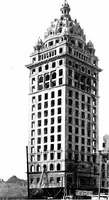 An illustration from The San Francisco earthquake and fire; a brief history of the disaster; a presentation of facts and resulting phenomena, with special reference to the efficiency of building materials, lessons of the disaster (1906)