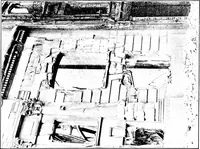 An illustration from The San Francisco earthquake and fire; a brief history of the disaster; a presentation of facts and resulting phenomena, with special reference to the efficiency of building materials, lessons of the disaster (1906)