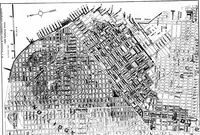 An illustration from The San Francisco earthquake and fire; a brief history of the disaster; a presentation of facts and resulting phenomena, with special reference to the efficiency of building materials, lessons of the disaster (1906)