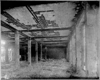 An illustration from The San Francisco earthquake and fire; a brief history of the disaster; a presentation of facts and resulting phenomena, with special reference to the efficiency of building materials, lessons of the disaster (1906)
