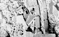 An illustration from The San Francisco earthquake and fire; a brief history of the disaster; a presentation of facts and resulting phenomena, with special reference to the efficiency of building materials, lessons of the disaster (1906)