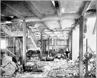 An illustration from The San Francisco earthquake and fire; a brief history of the disaster; a presentation of facts and resulting phenomena, with special reference to the efficiency of building materials, lessons of the disaster (1906)